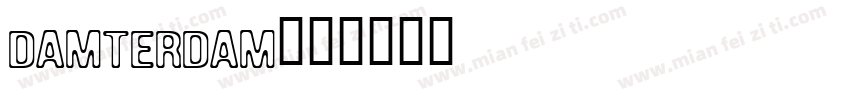 damterdam字体转换