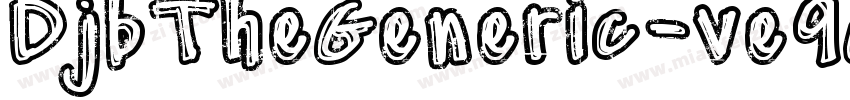 DjbTheGeneric-ve9O字体转换