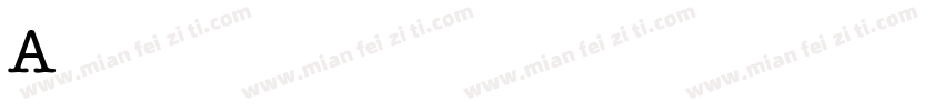 AmericanTypewriterSt字体转换