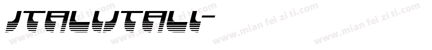 ItaliItali字体转换