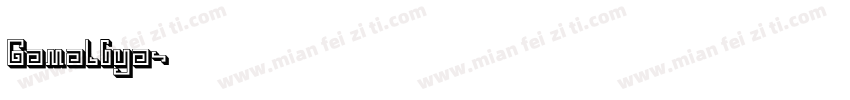 Gamaliya字体转换