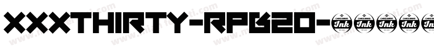 XxxThirty-RpBzo字体转换