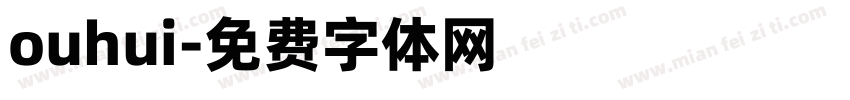 ouhui字体转换
