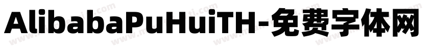 AlibabaPuHuiTH字体转换