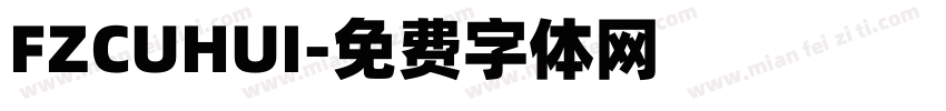 FZCUHUI字体转换