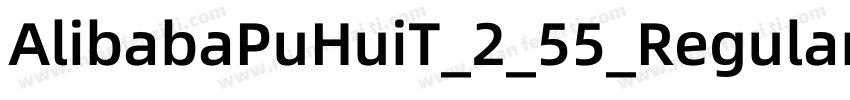 AlibabaPuHuiT_2_55_Regular字体转换