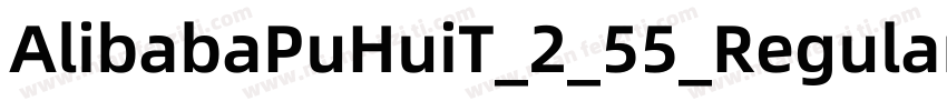 AlibabaPuHuiT_2_55_Regular字体转换