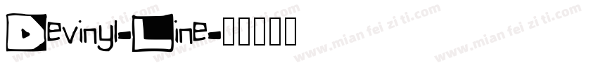 Devinyl-Line字体转换