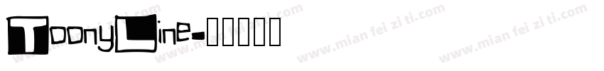 ToonyLine字体转换
