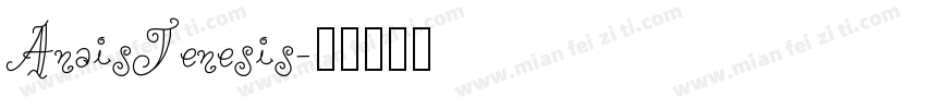 AnaisJenesis字体转换