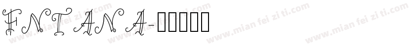 FNTANA字体转换