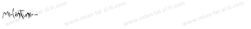Melantune字体转换