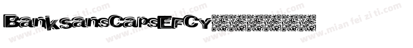 BankSansCapsEFCY字体转换