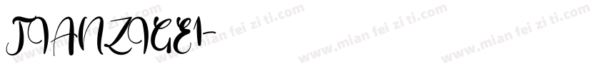 TIANZIGE1字体转换