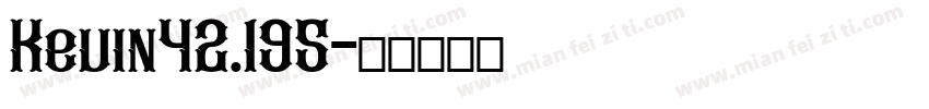 Kevin42.195字体转换