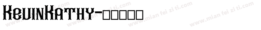 KevinKathy字体转换