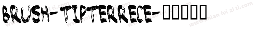 brush-tipTerrece字体转换
