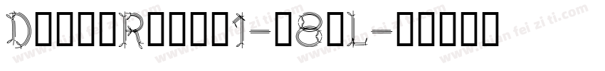 DwarfRunes1-z8eL字体转换