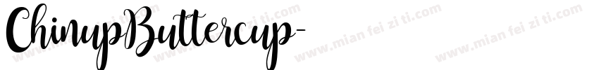 ChinupButtercup字体转换