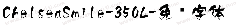 ChelseaSmile-350L字体转换