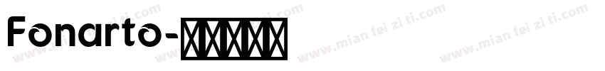 Fonarto字体转换