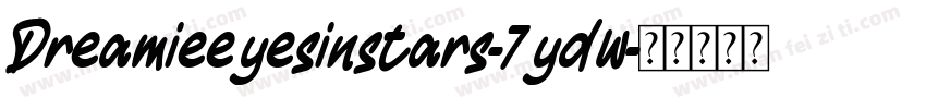 Dreamieeyesinstars-7ydw字体转换