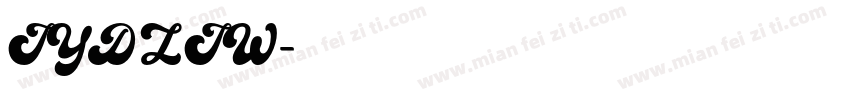JYDZJW字体转换