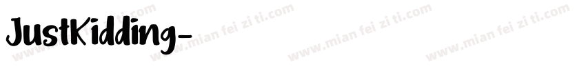 JustKidding字体转换