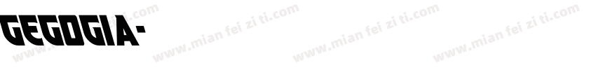 gegogia字体转换