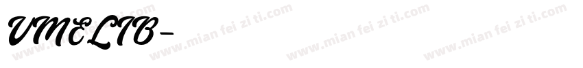 VMELIB字体转换
