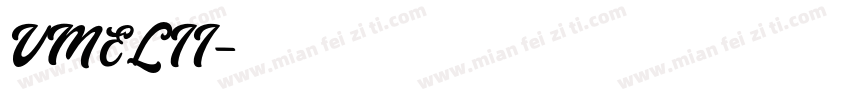 VMELII字体转换