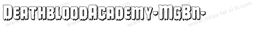DeathbloodAcademy-MgBn字体转换