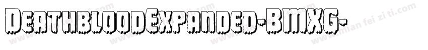 DeathbloodExpanded-BMXG字体转换