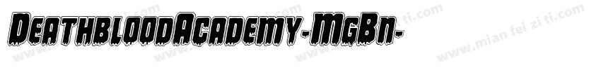 DeathbloodAcademy-MgBn字体转换