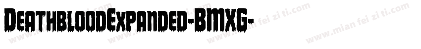 DeathbloodExpanded-BMXG字体转换