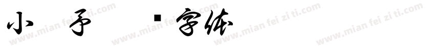 小馨予字体转换