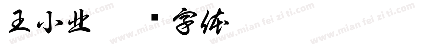 王小北字体转换