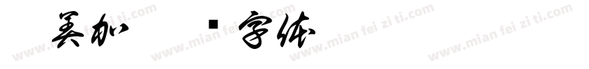 瑞美加字体转换