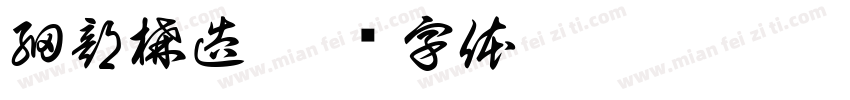 細部構造字体转换