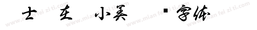 迪士尼在逃小美字体转换