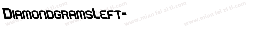 DiamondgramsLeft字体转换