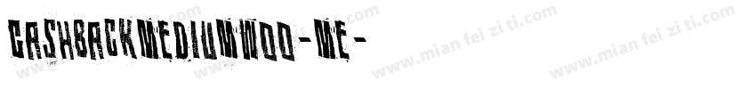 CashbackMediumW00-Me字体转换