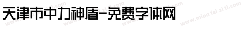 天津市中力神盾字体转换