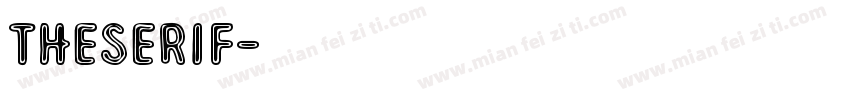 theserif字体转换