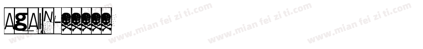 again字体转换