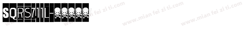Sqrs711l字体转换