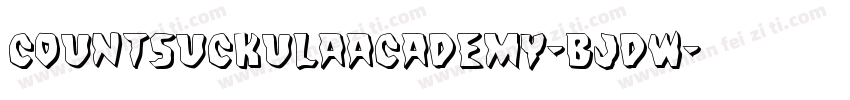 CountSuckulaAcademy-BJDw字体转换
