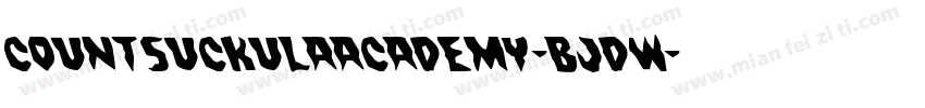 CountSuckulaAcademy-BJDw字体转换