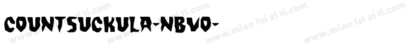 CountSuckula-nBVO字体转换