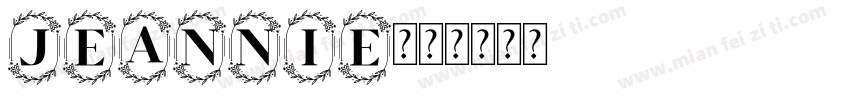 Jeannie字体转换